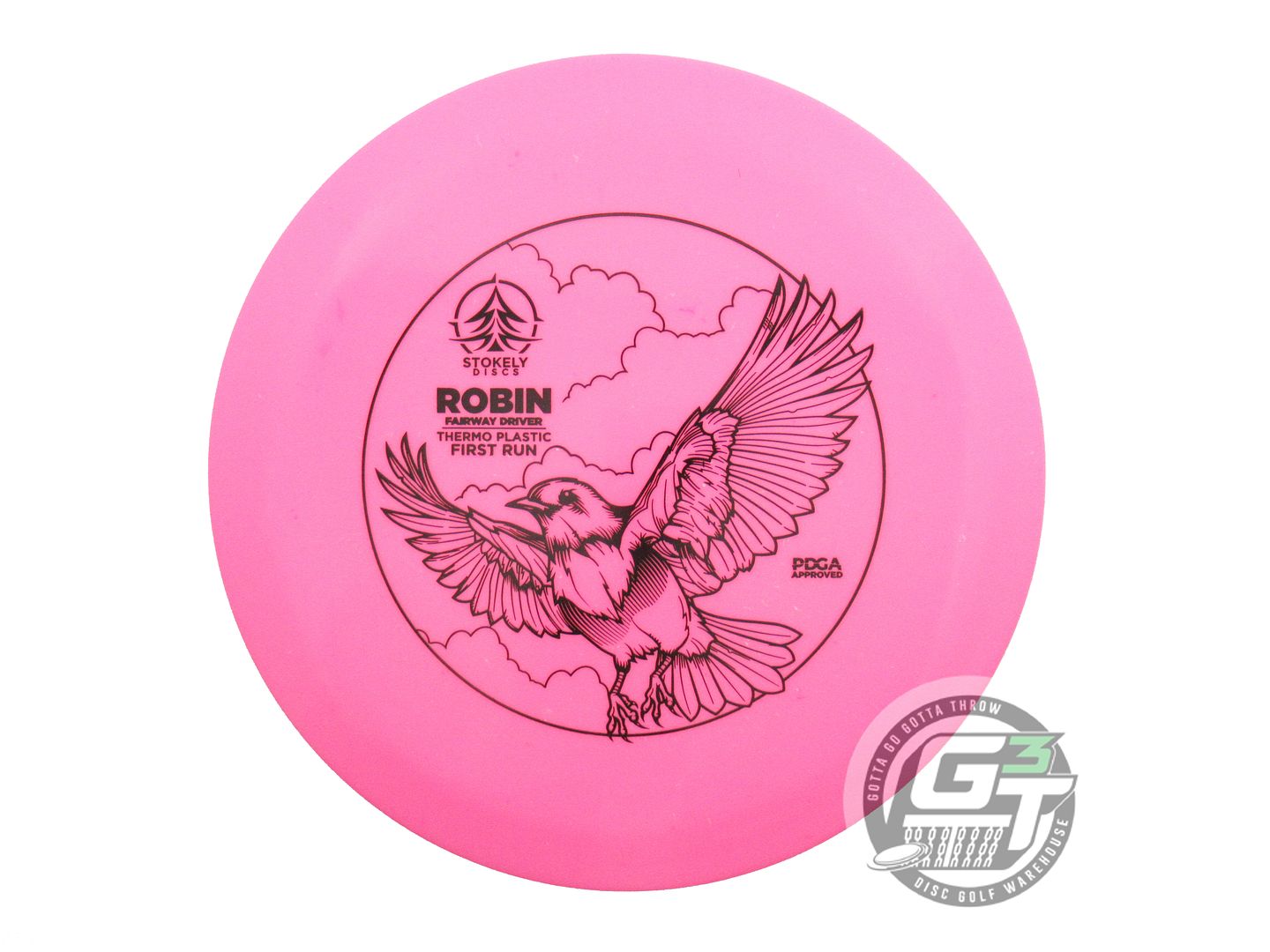 Stokely First Run Thermo Robin Fairway Driver Golf Disc (Individually Listed)