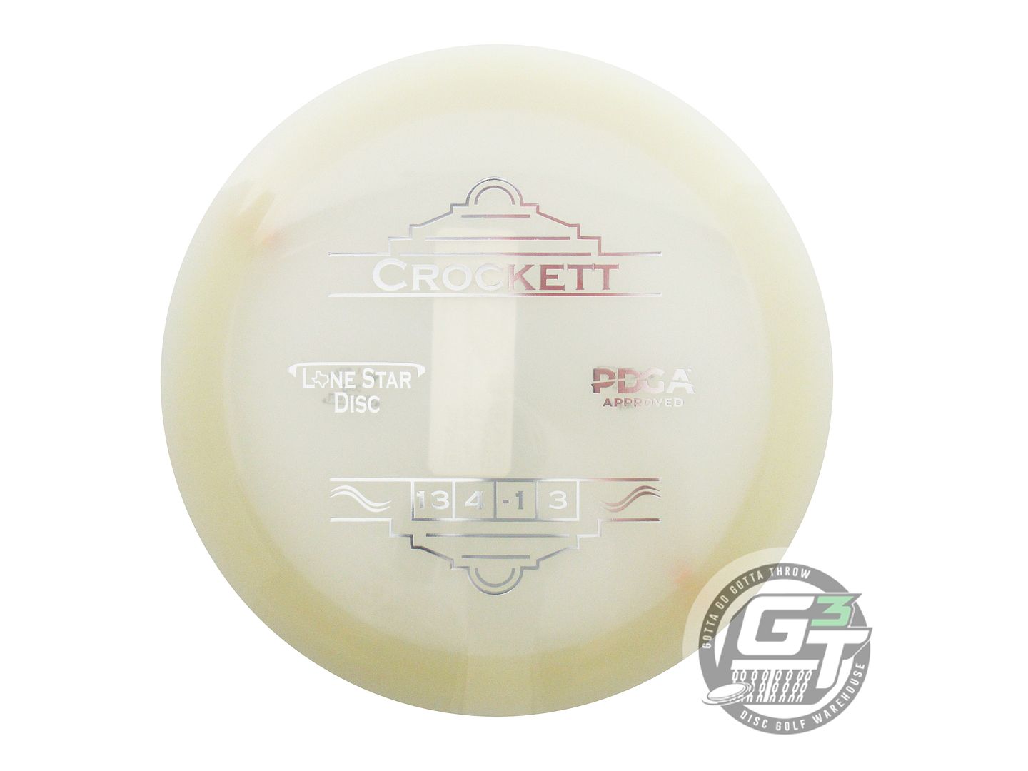 Lone Star Glow Alpha Crockett Distance Driver Golf Disc (Individually Listed)