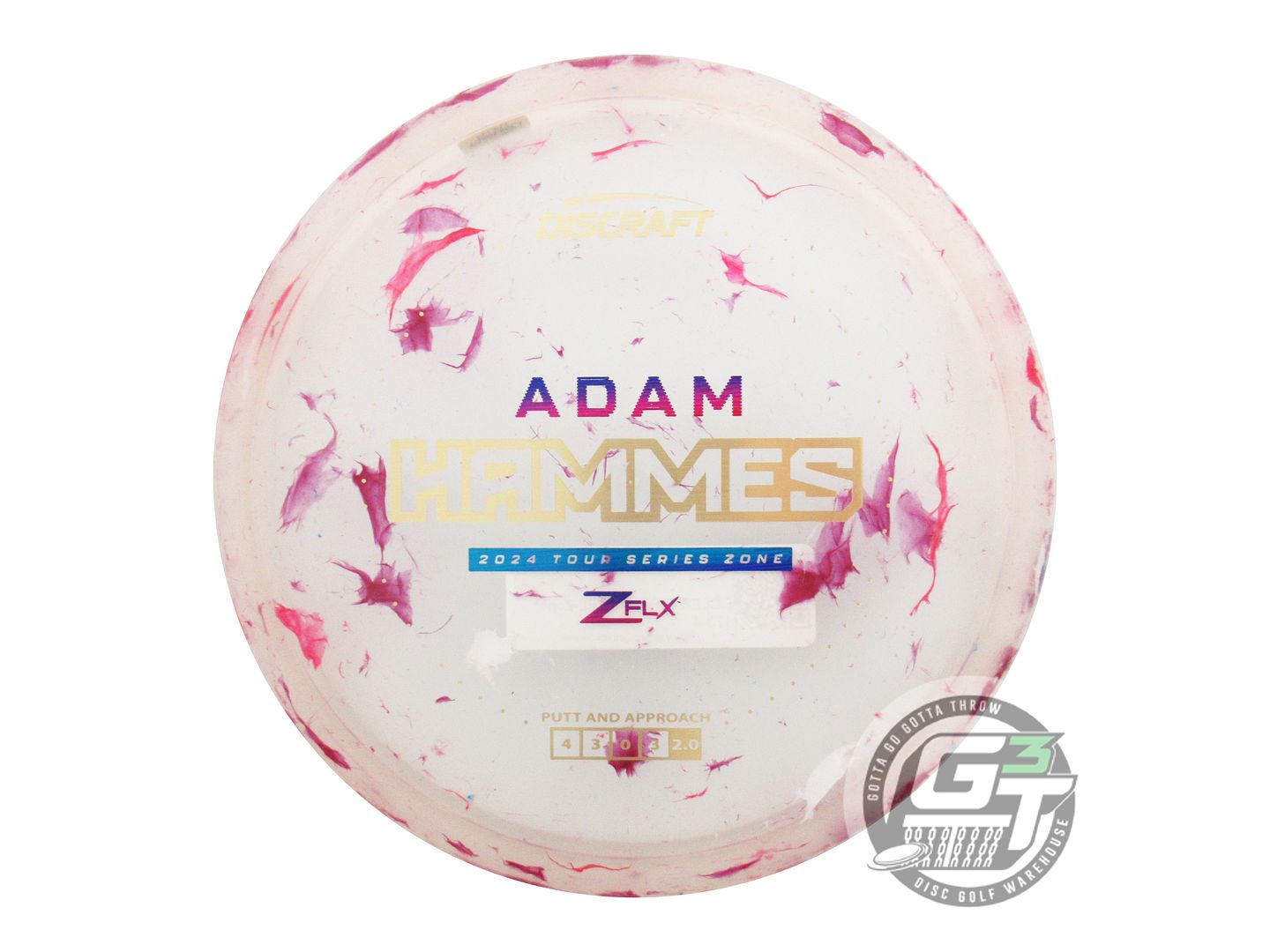 Discraft Limited Edition 2024 Tour Series Adam Hammes Jawbreaker Elite Z FLX Zone Putter Golf Disc (Individually Listed)