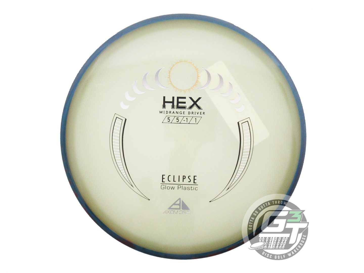 Axiom Eclipse 2.0 Glow Proton Hex Midrange Golf Disc (Individually Listed)