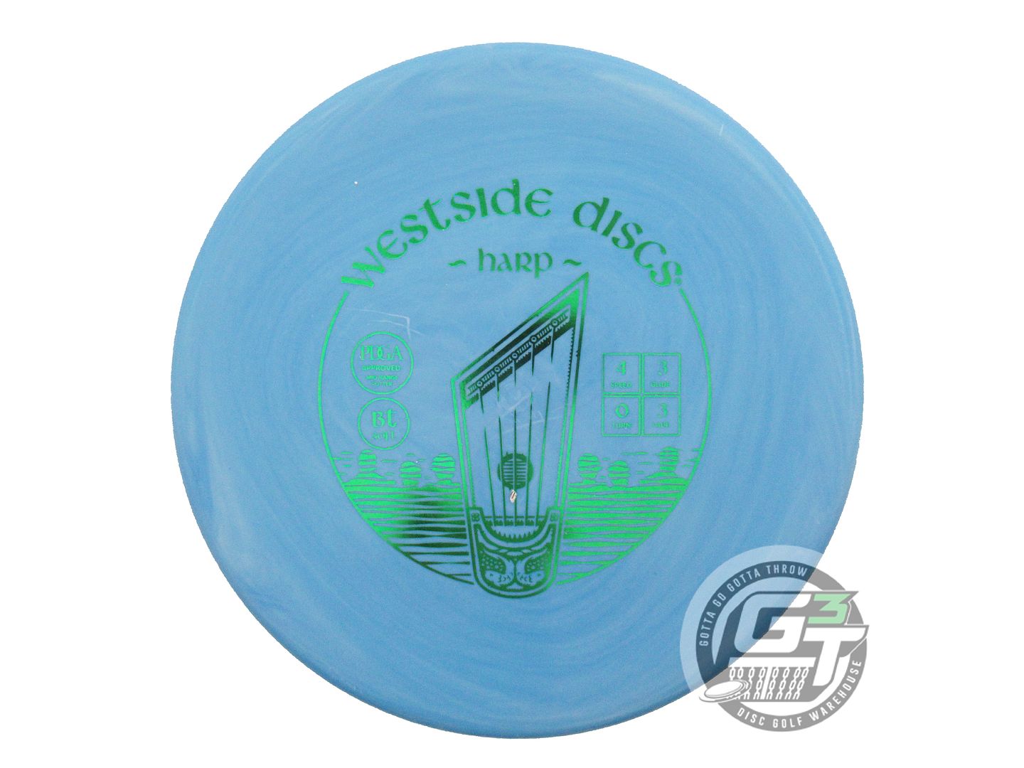 Westside BT Soft Harp Putter Golf Disc (Individually Listed)