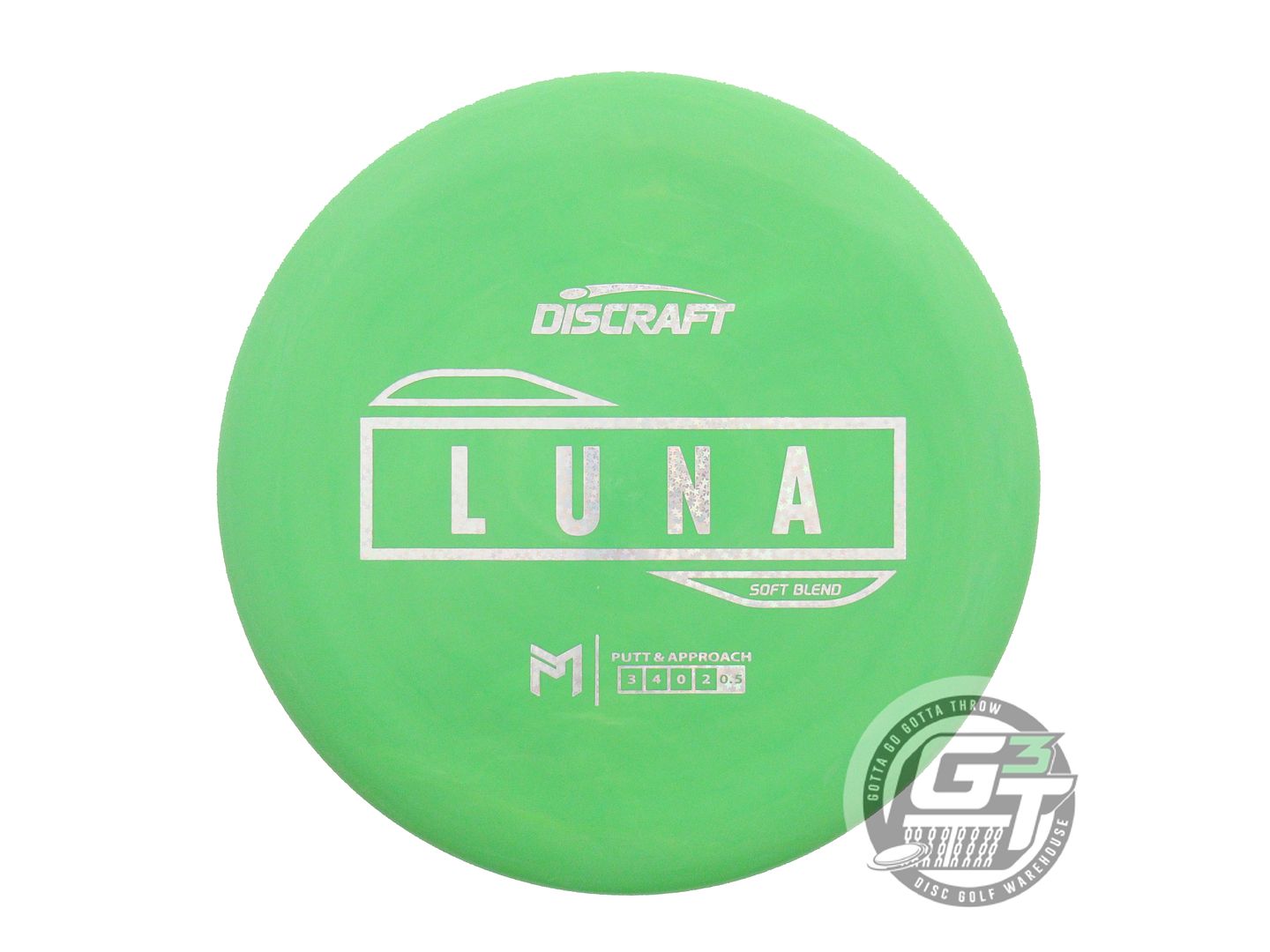 Discraft Paul McBeth Signature Putter Line Soft Luna Putter Golf Disc (Individually Listed)