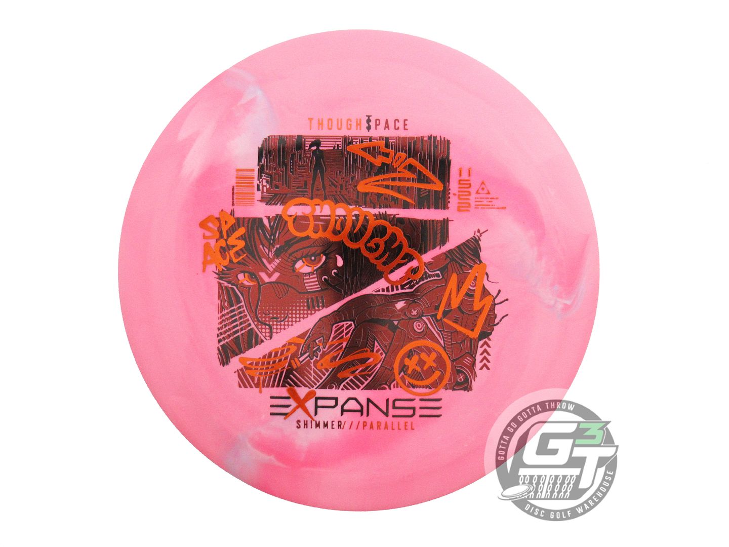 Thought Space Athletics Shimmer Parallel Expanse Distance Driver Golf Disc (Individually Listed)