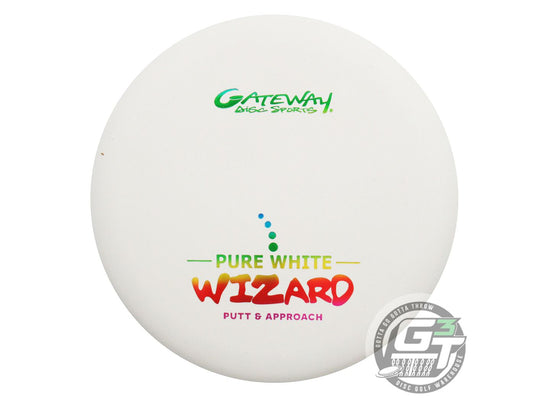 Gateway Pure White Wizard Putter Golf Disc (Individually Listed)