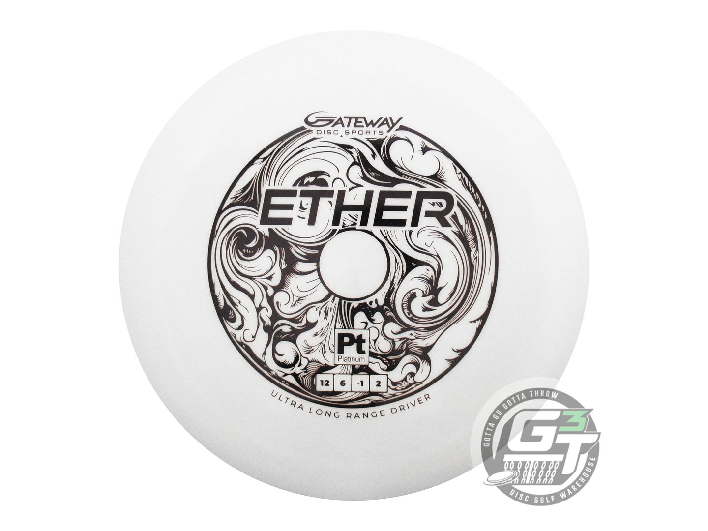 Gateway Platinum Ether Distance Driver Golf Disc (Individually Listed)