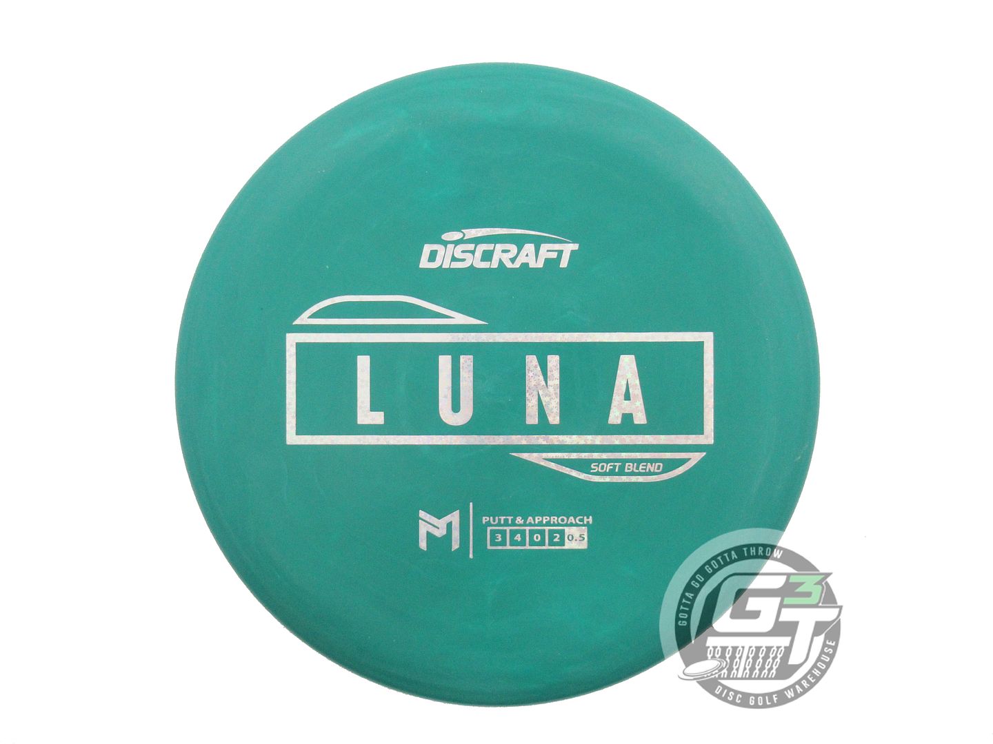 Discraft Paul McBeth Signature Putter Line Soft Luna Putter Golf Disc (Individually Listed)