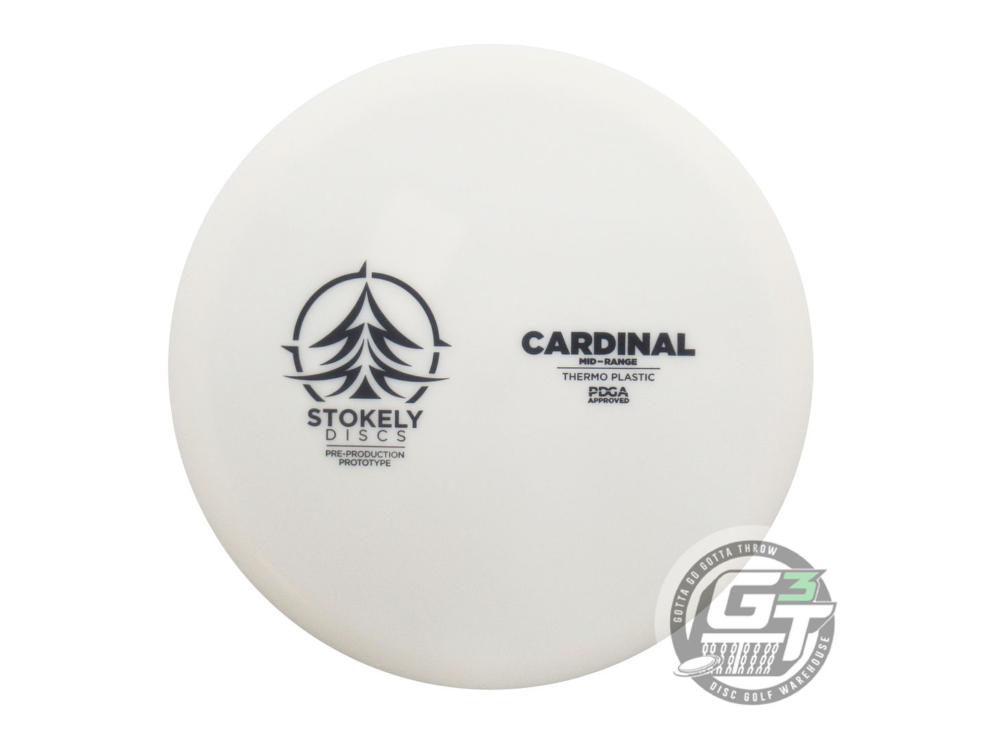 Stokely Prototype Thermo Cardinal Midrange Golf Disc (Individually Listed)