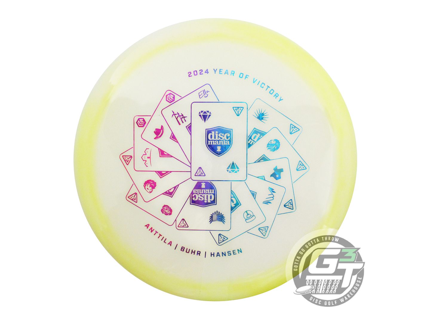 Discmania Limited Edition 2024 Year of Victory Anttila / Buhr / Hansen Color Glow Horizon C-Line PD Power Driver Distance Driver Golf Disc (Individually Listed)