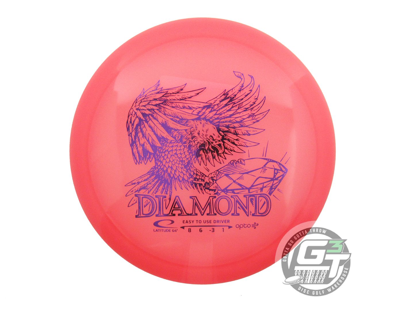 Latitude 64 Opto AIR Diamond Fairway Driver Golf Disc (Individually Listed)