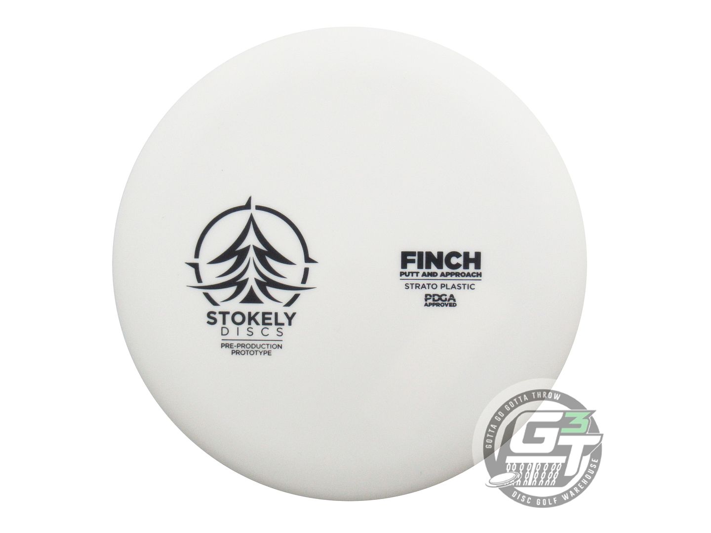 Stokely Prototype Strato Finch Putter Golf Disc (Individually Listed)