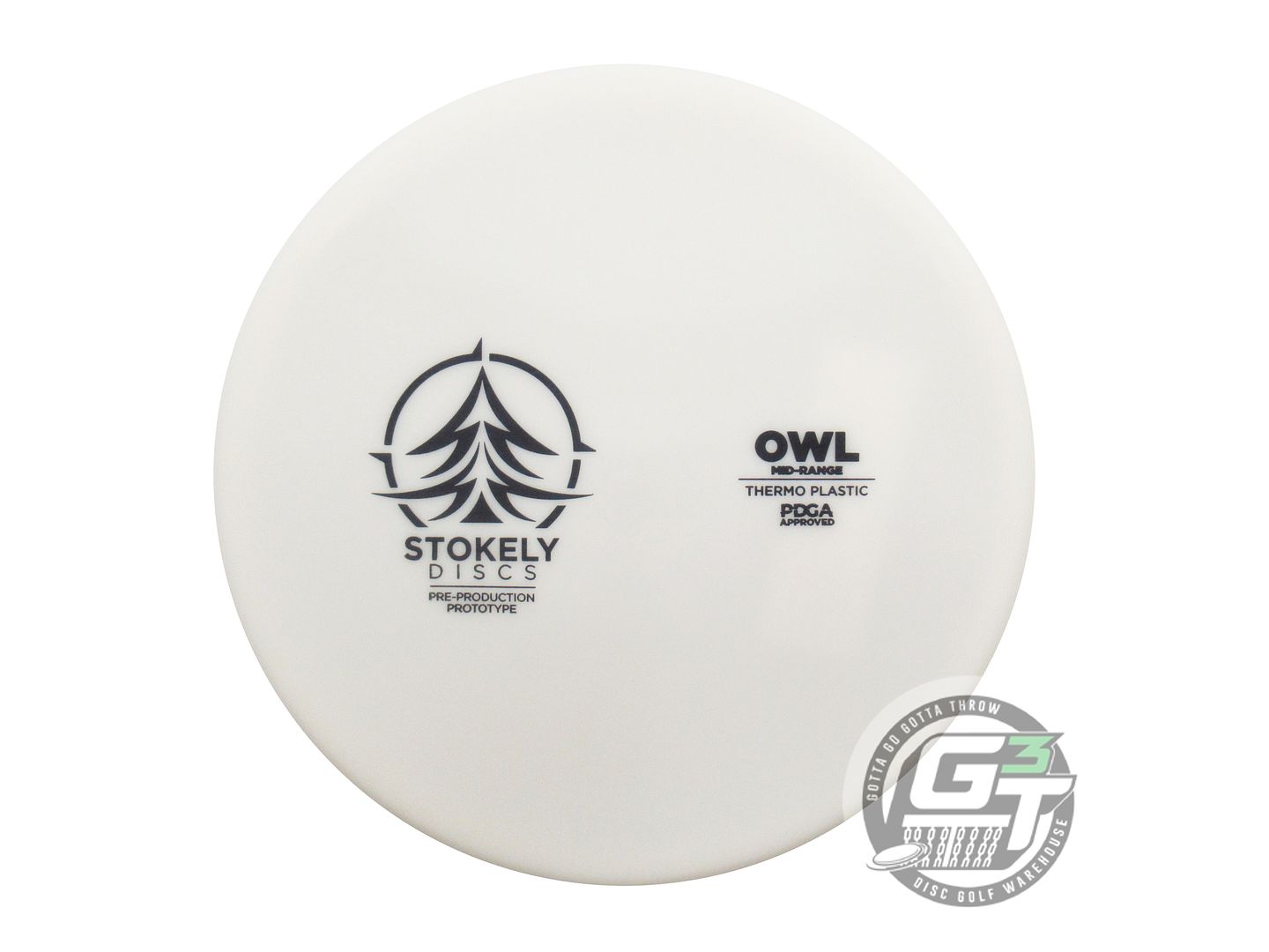 Stokely Prototype Thermo Owl Midrange Golf Disc (Individually Listed)