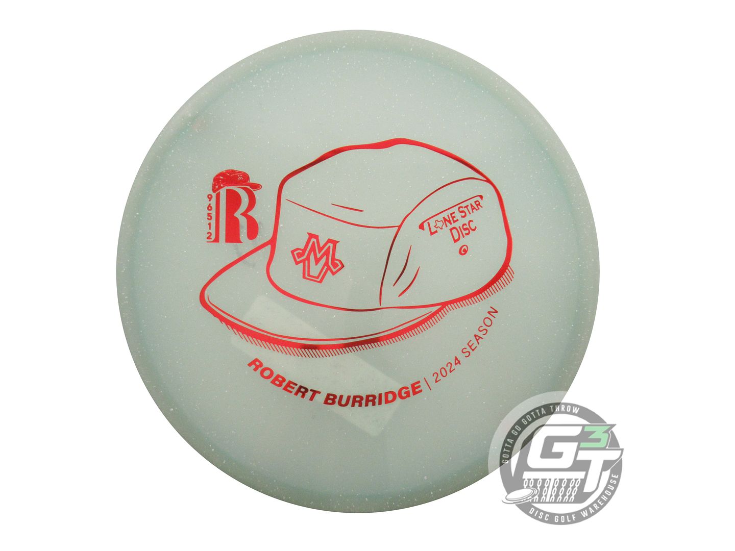 Lone Star Limited Edition 2024 Tour Series Robert Burridge Glow Founder's Horny Toad Putter Golf Disc (Individually Listed)