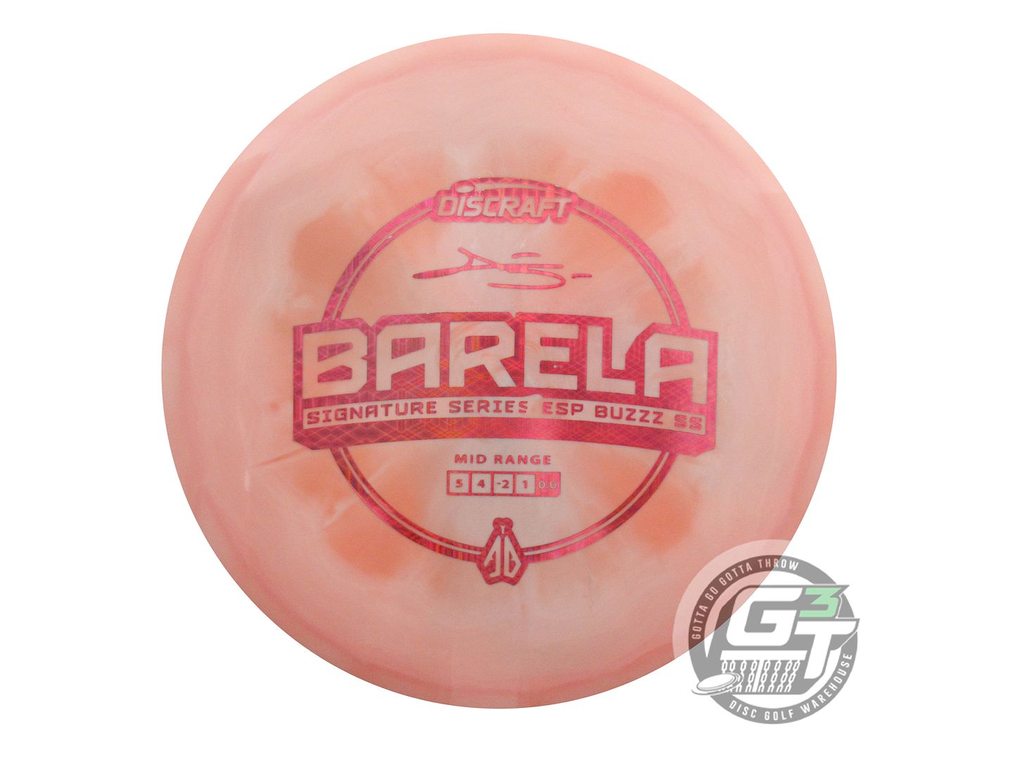 Discraft Limited Edition 2023 Signature Series Anthony Barela Swirl ESP Buzzz SS Midrange Golf Disc (Individually Listed)