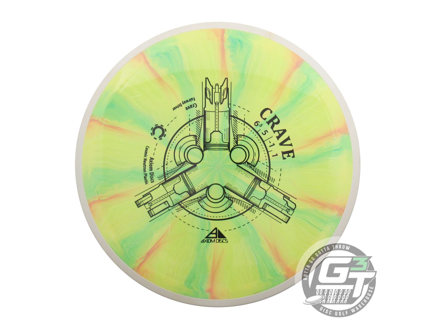 Axiom Cosmic Neutron Crave Fairway Driver Golf Disc (Individually Listed)