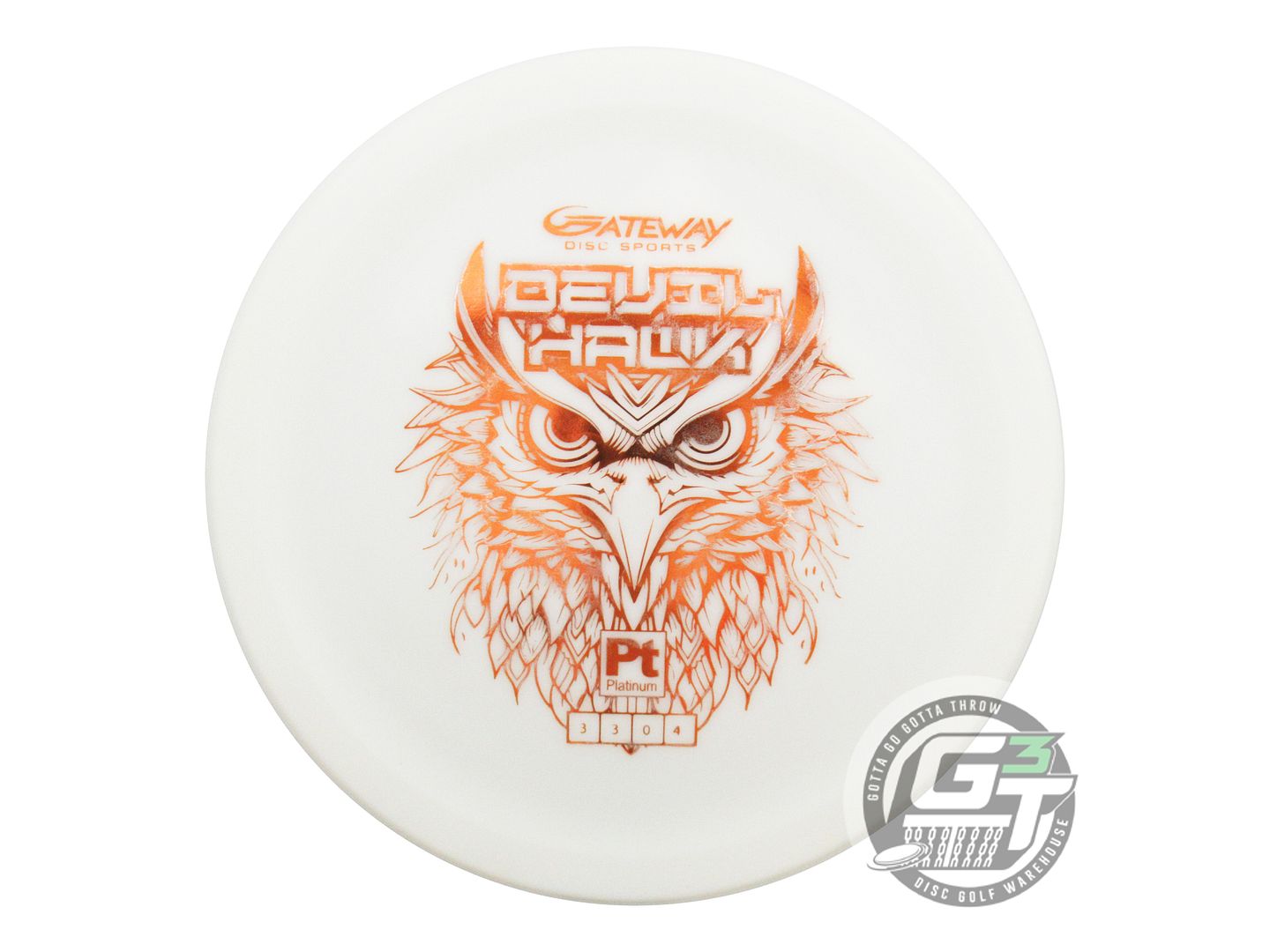 Gateway Platinum Devil Hawk Putter Golf Disc (Individually Listed)