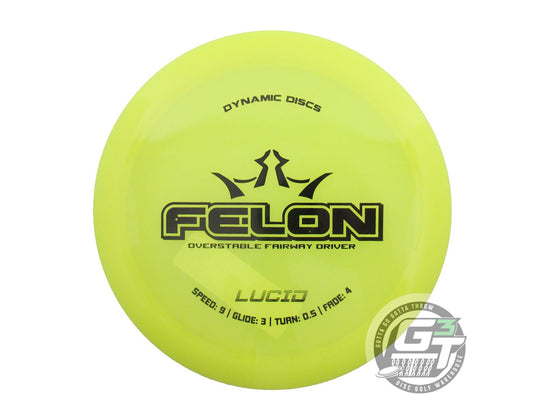 Dynamic Discs Lucid Felon Fairway Driver Golf Disc (Individually Listed)