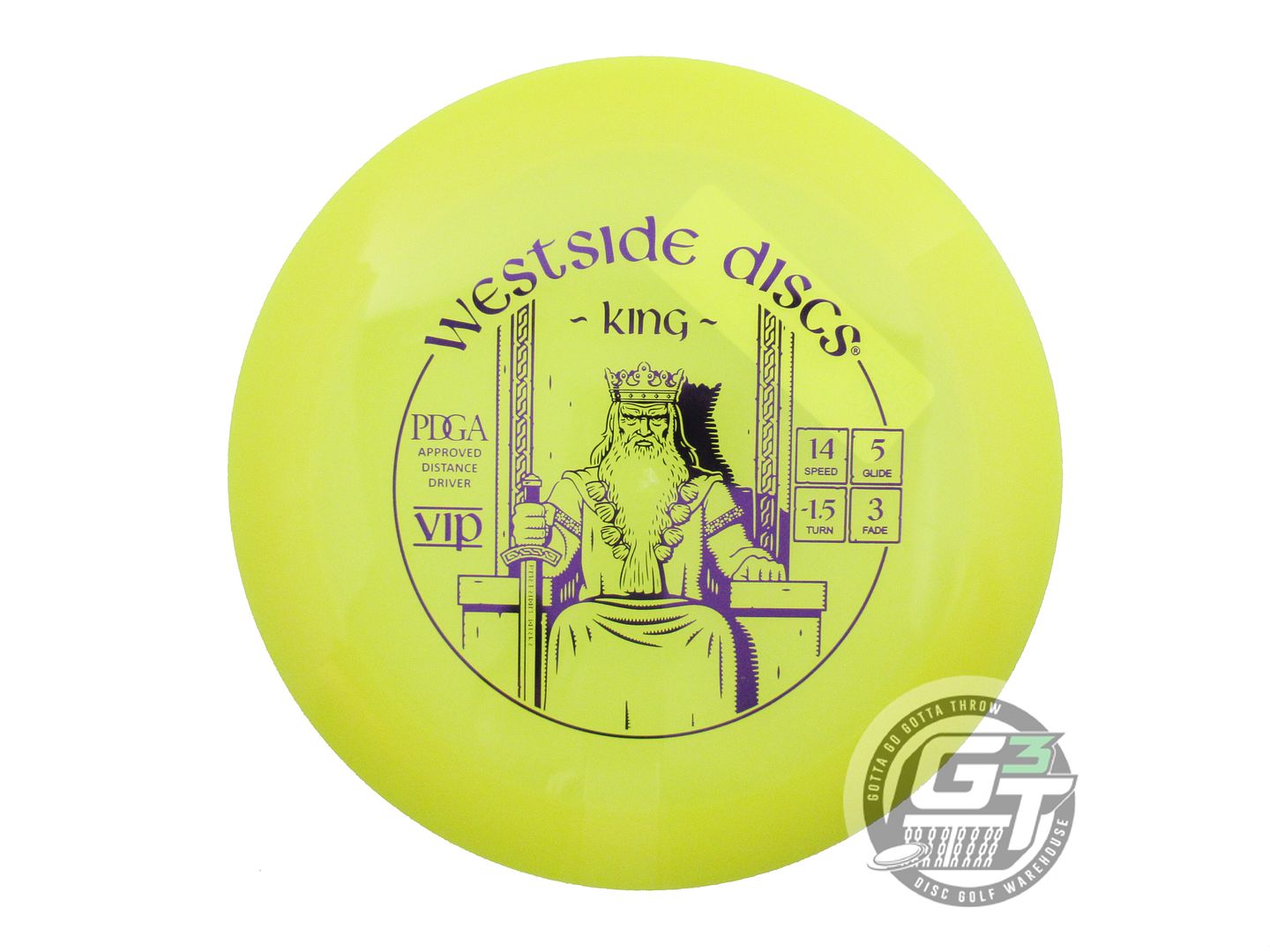 Westside VIP King Distance Driver Golf Disc (Individually Listed)