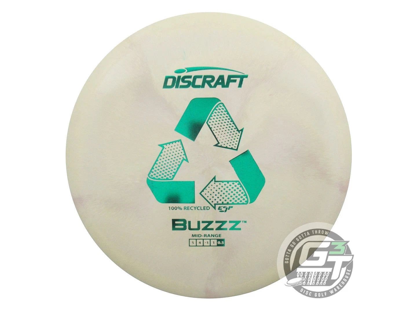 Discraft Recycled ESP Buzzz Midrange Golf Disc (Individually Listed)