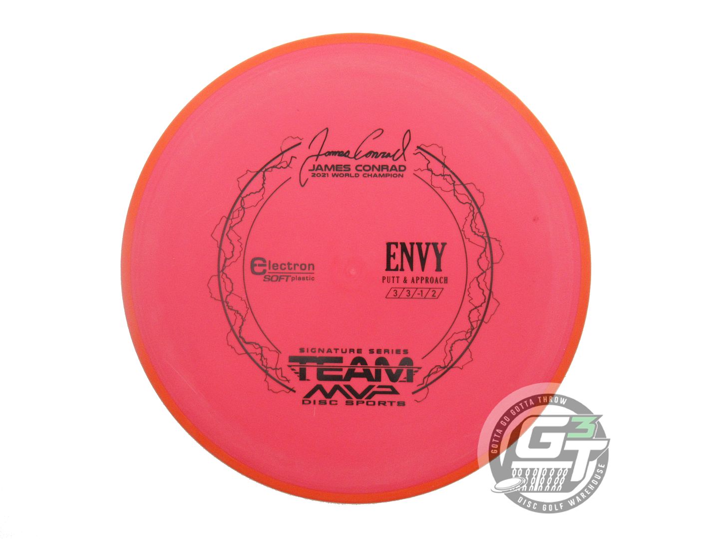 Axiom Electron Soft Envy [James Conrad 1X] Putter Golf Disc (Individually Listed)