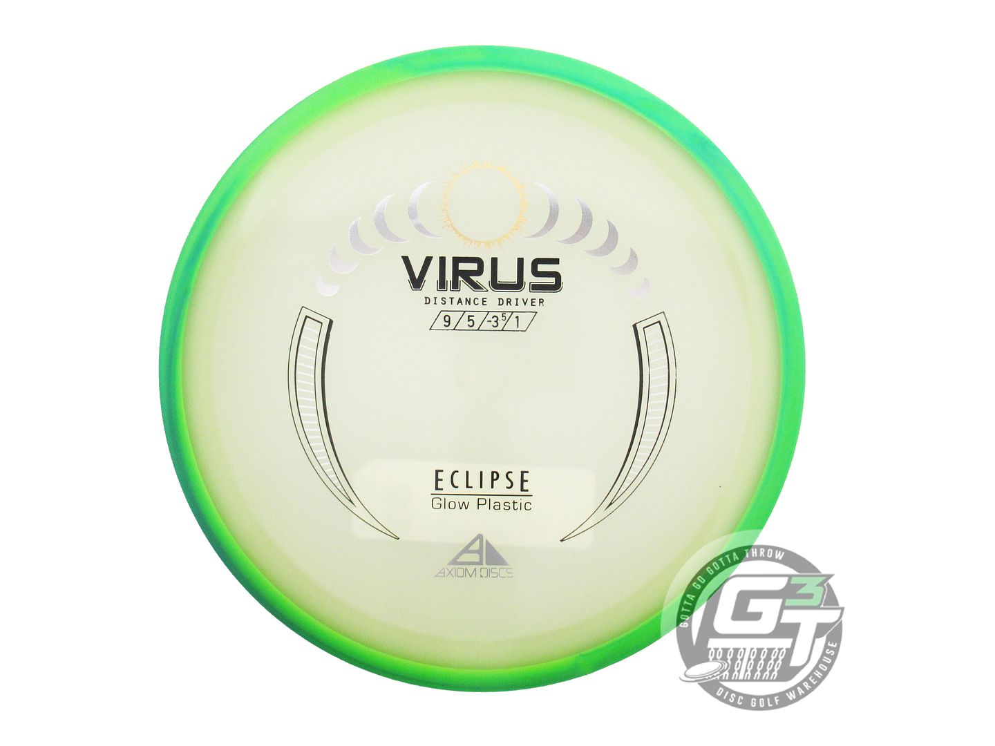 Axiom Eclipse 2.0 Glow Proton Virus Distance Driver Golf Disc (Individually Listed)