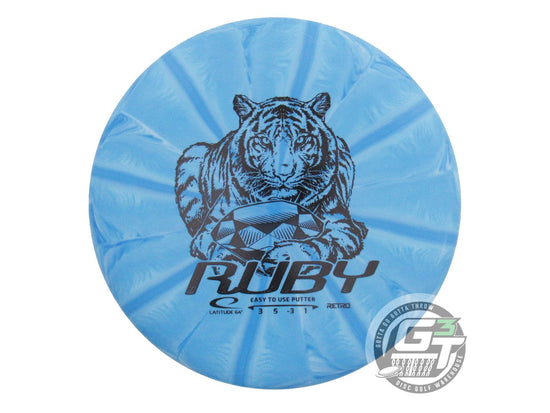 Latitude 64 Retro Burst Ruby Putter Golf Disc (Individually Listed)