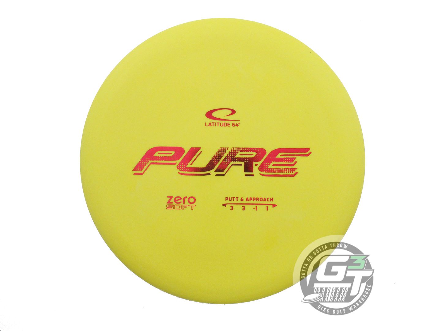 Latitude 64 Zero Line Soft Pure Putter Golf Disc (Individually Listed)