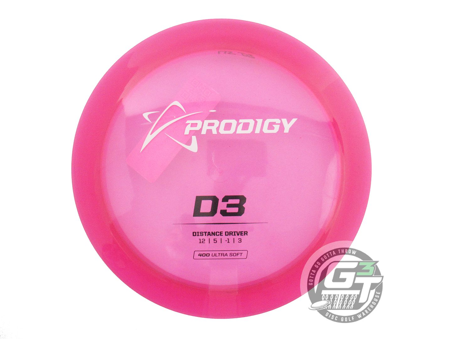 Prodigy 400 Ultra Soft D3 Distance Driver Golf Disc (Individually Listed)