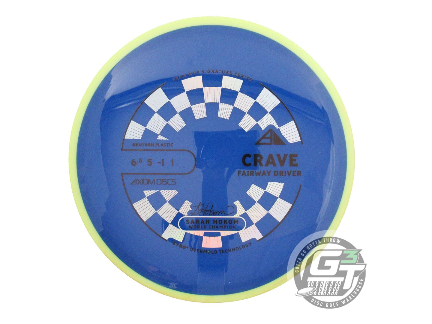 Axiom Neutron Crave [Sarah Hokom 1X] Fairway Driver Golf Disc (Individually Listed)