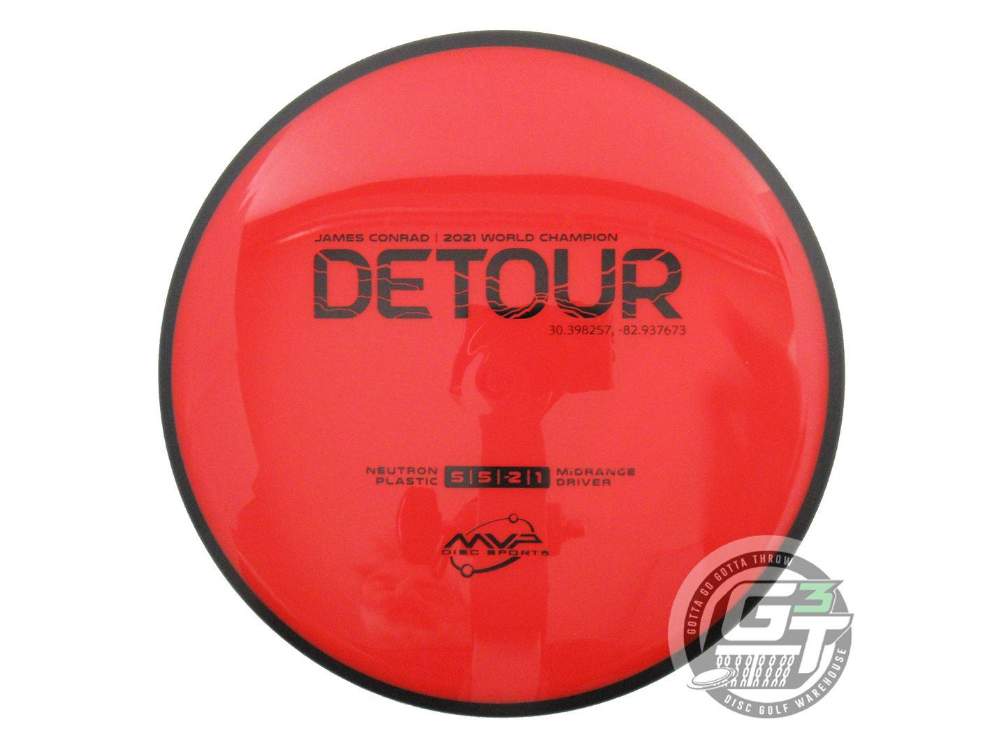MVP Neutron Detour [James Conrad 1X] Midrange Golf Disc (Individually Listed)