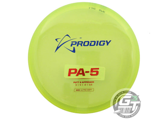 Prodigy 400 Ultra Soft PA5 Putter Golf Disc (Individually Listed)