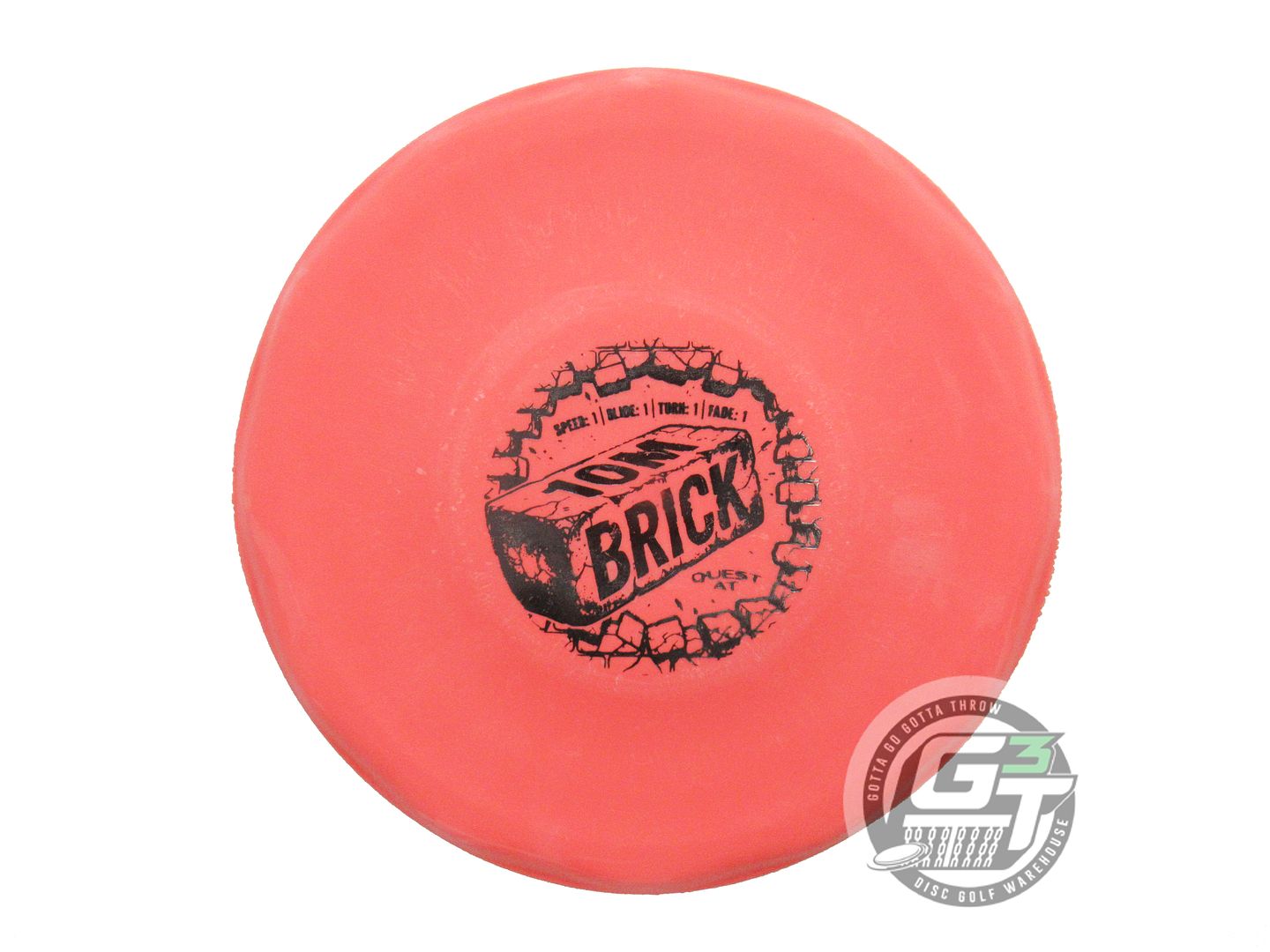 Quest AT Sure Grip 10M Brick Putter Golf Disc (Individually Listed)