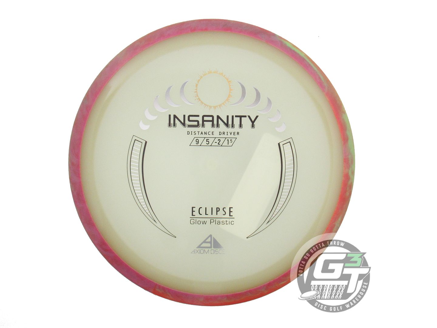 Axiom Eclipse 2.0 Glow Proton Insanity Distance Driver Golf Disc (Individually Listed)