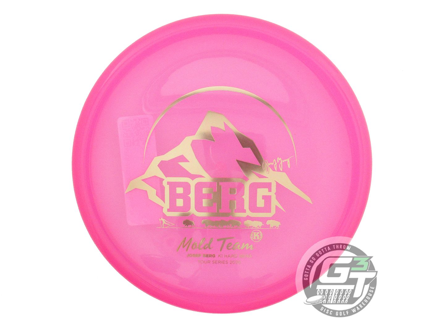 Kastaplast Limited Edition 2026 Tour Series Josef Berg K1 Hard Berg Putter Golf Disc (Individually Listed)