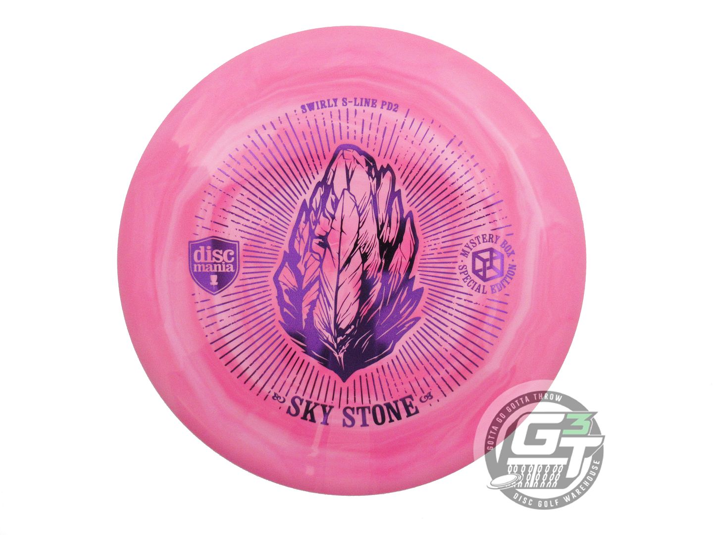 Discmania Limited Edition Sky Stone Stamp Swirl S-Line PD2 Power Driver Distance Driver Golf Disc (Individually Listed)