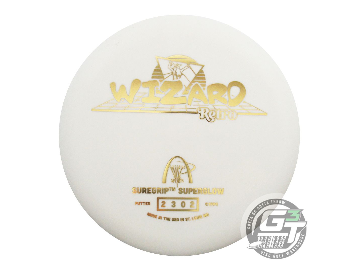 Gateway Super Glow Super Soft Retro Wizard Putter Golf Disc (Individually Listed)