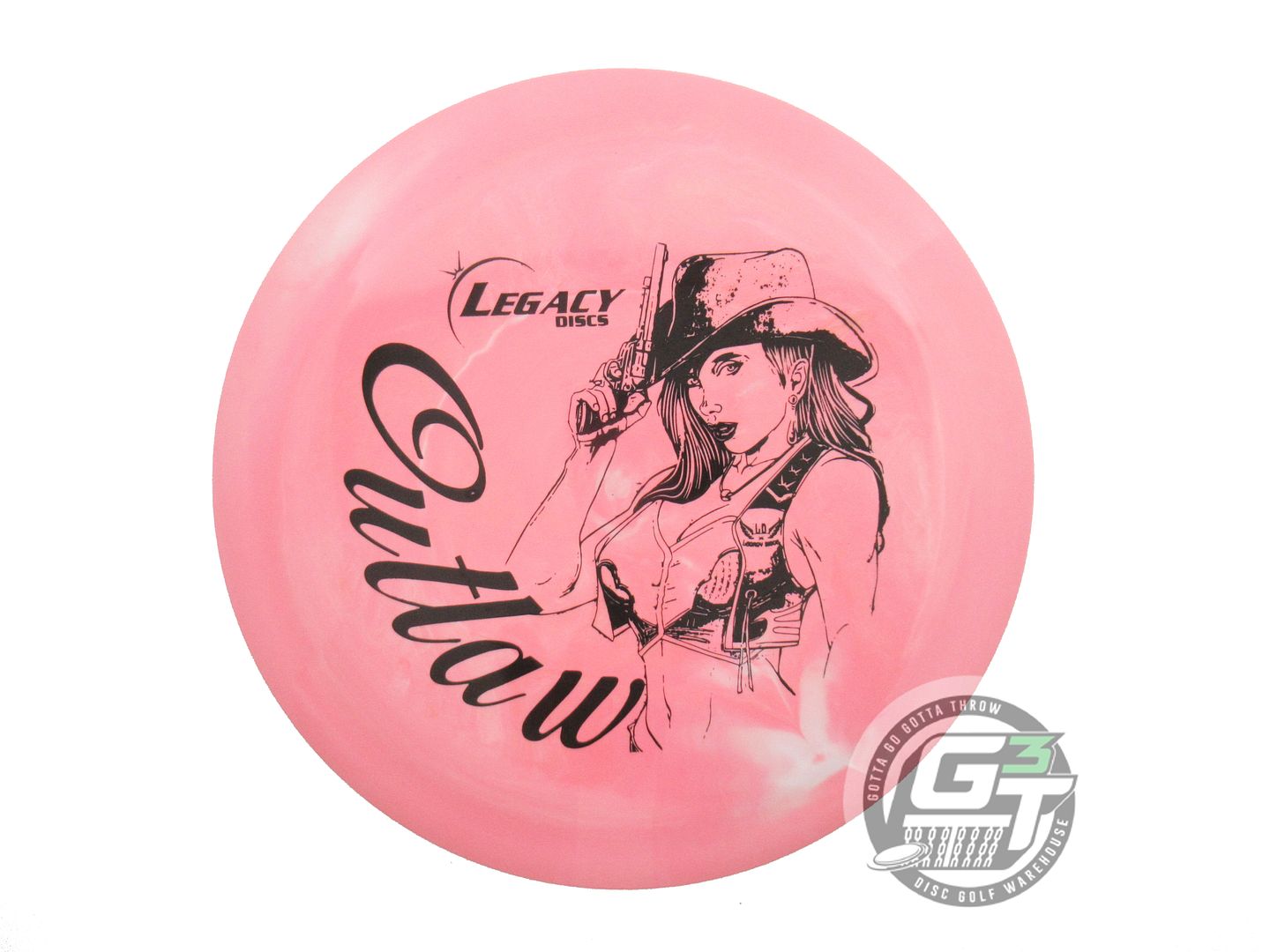 Legacy Swirly Icon Outlaw Distance Driver Golf Disc (Individually Listed)