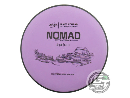 MVP Electron Soft Nomad [James Conrad 1X] Putter Golf Disc (Individually Listed)