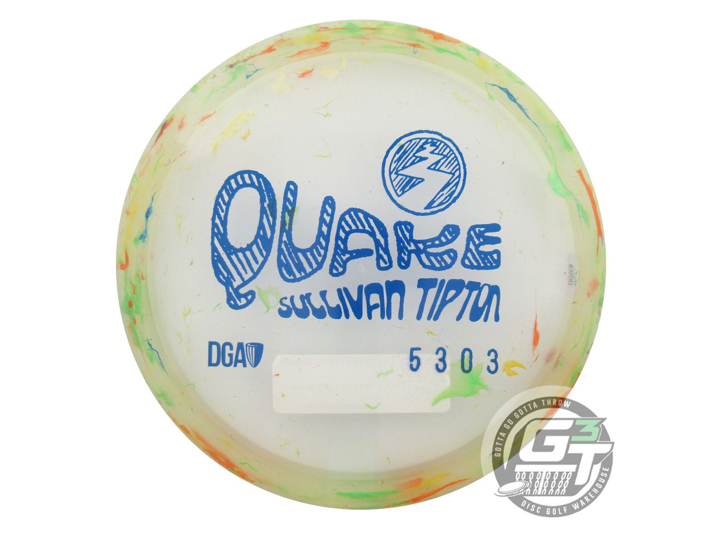 DGA Limited Edition 2025 Tour Series Sullivan Tipton Granite Blend Quake Midrange Golf Disc (Individually Listed)