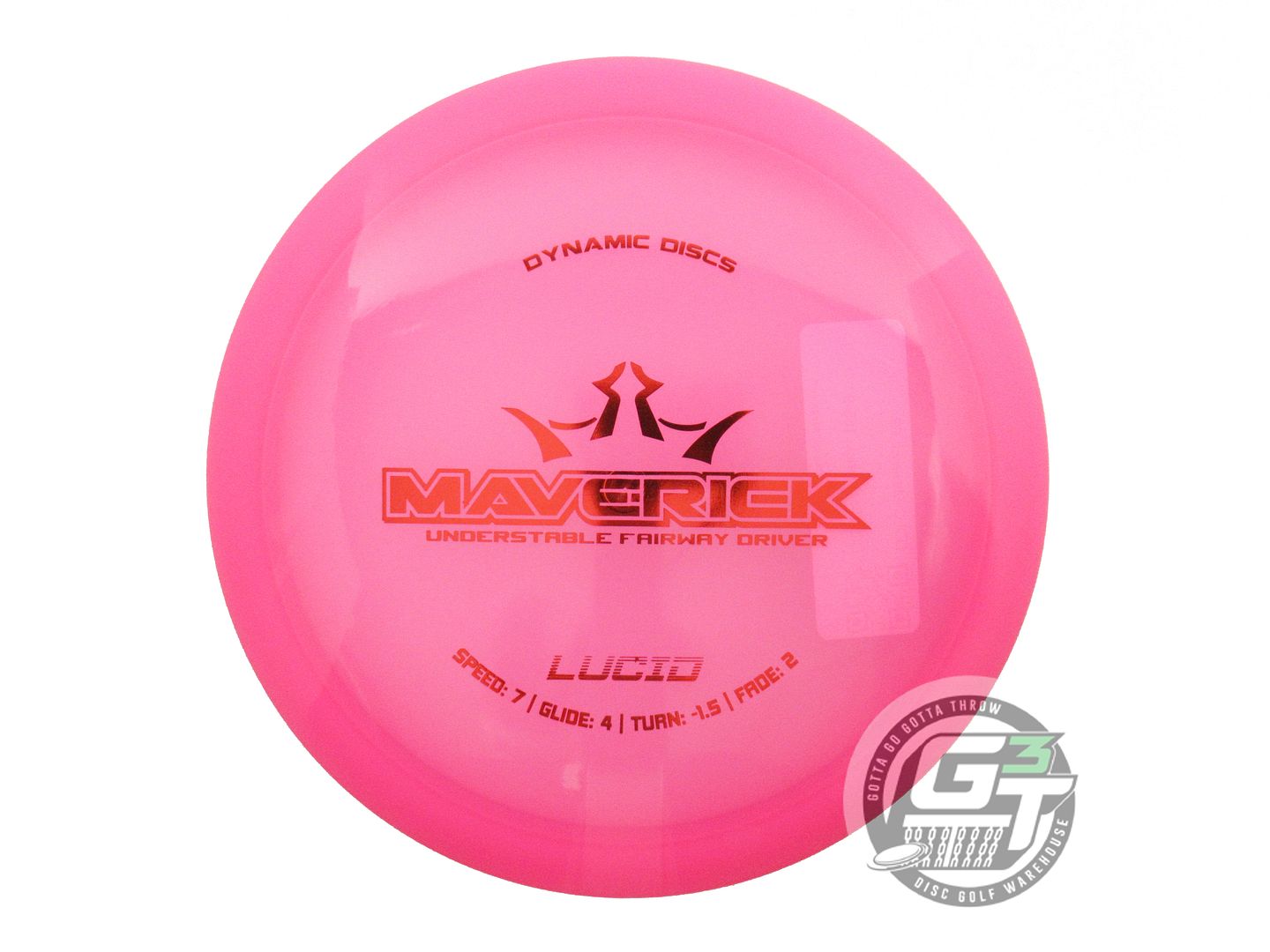 Dynamic Discs Lucid Maverick Fairway Driver Golf Disc (Individually Listed)