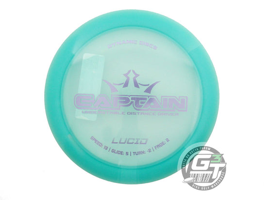 Dynamic Discs Lucid Captain Distance Driver Golf Disc (Individually Listed)