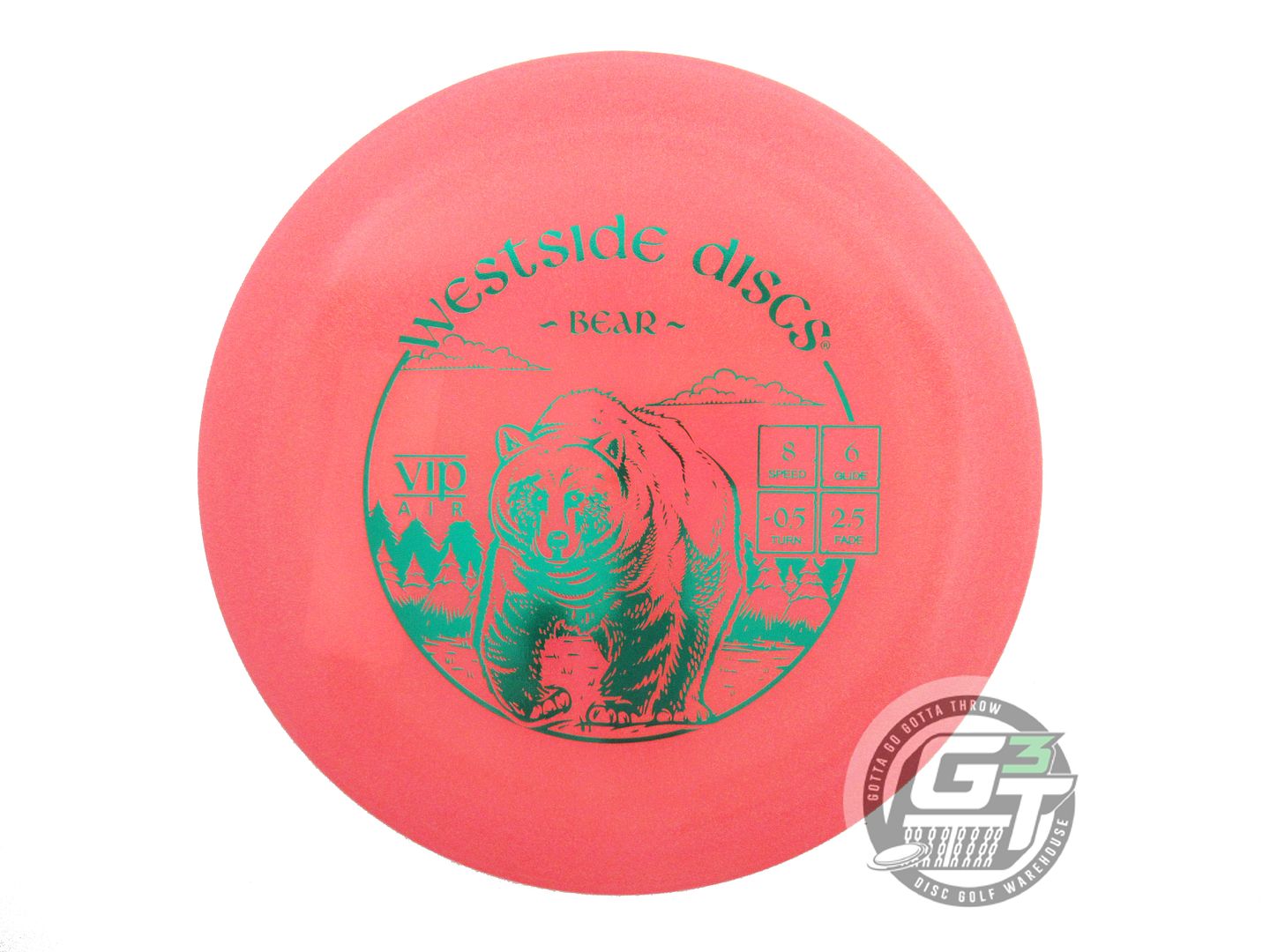 Westside VIP AIR Bear Fairway Driver Golf Disc (Individually Listed)