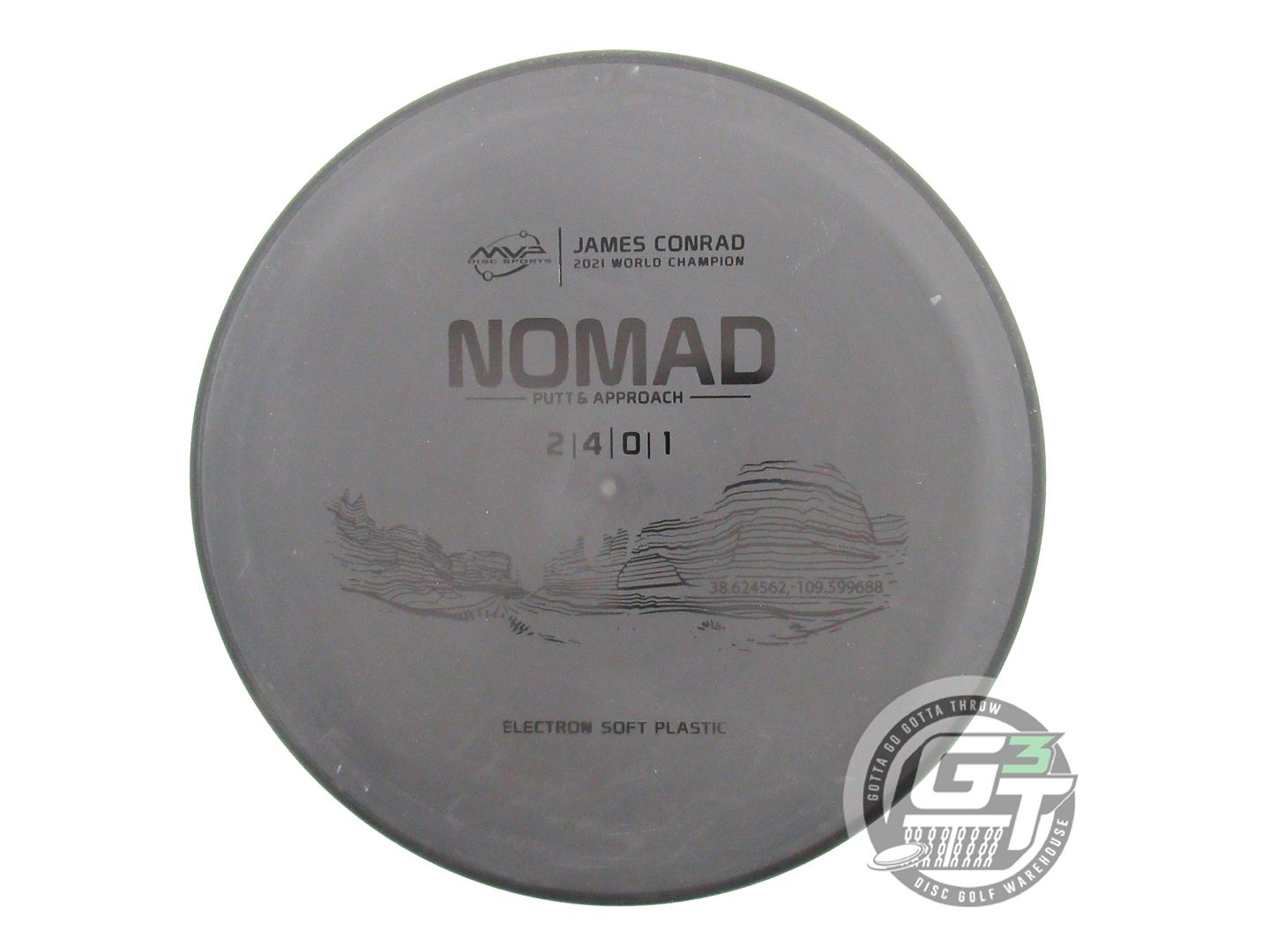 MVP Electron Soft Nomad [James Conrad 1X] Putter Golf Disc (Individually Listed)