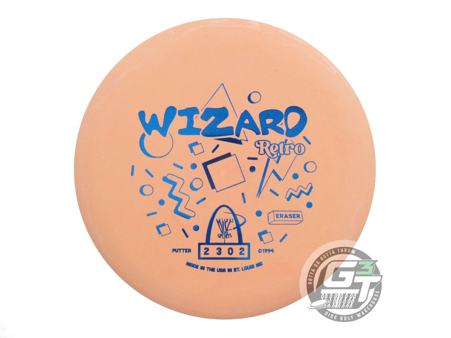 Gateway Eraser Retro Wizard Putter Golf Disc (Individually Listed)