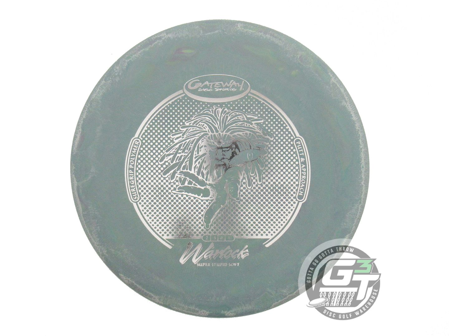 Gateway Sure Grip Super Stupid Soft Warlock Putter Golf Disc (Individually Listed)