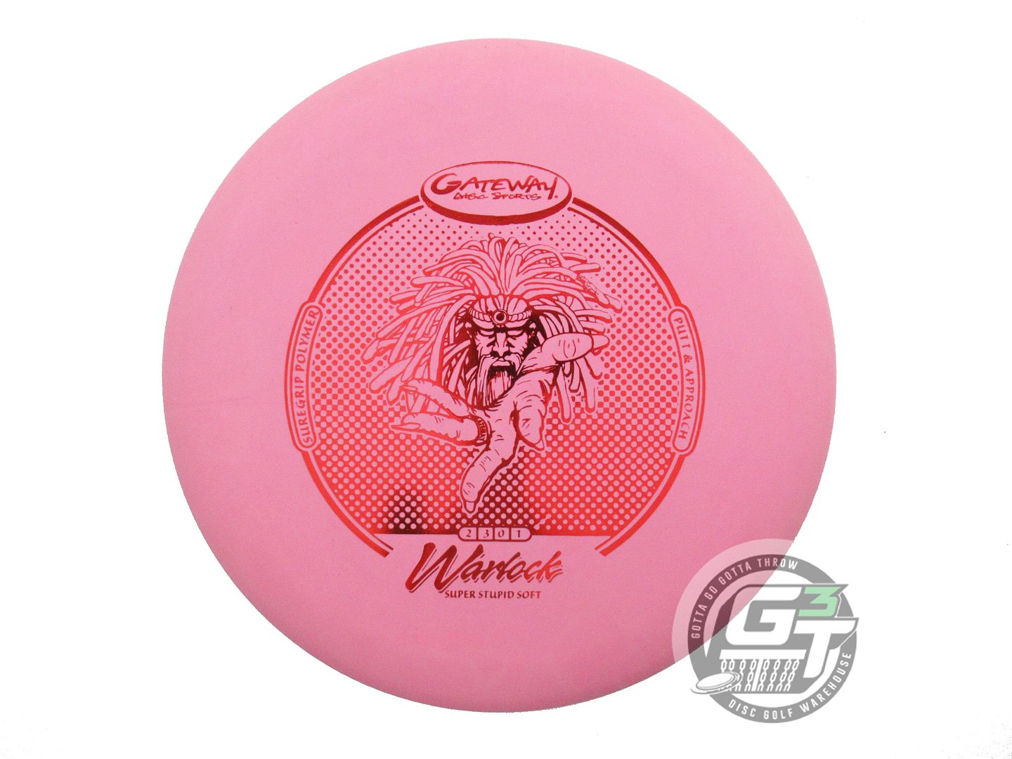 Gateway Sure Grip Super Stupid Soft Warlock Putter Golf Disc (Individually Listed)
