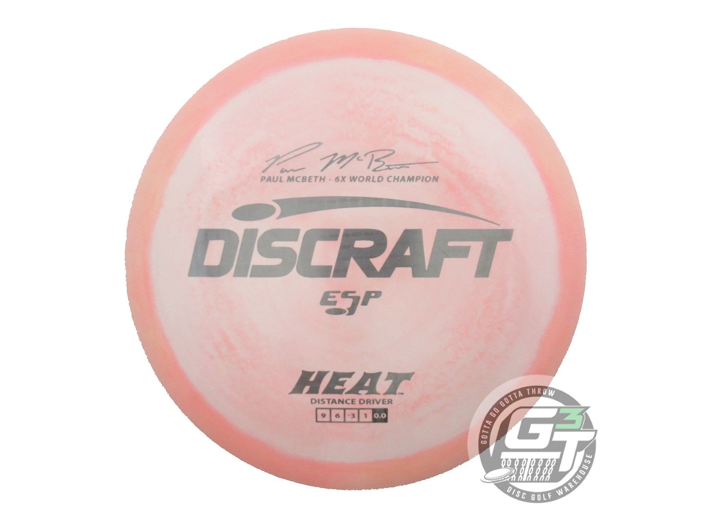 Discraft ESP Heat [Paul McBeth 6X] Distance Driver Golf Disc (Individually Listed)
