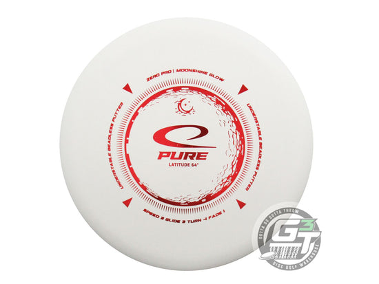 Latitude 64 Moonshine Glow Zero Pro Pure Putter Golf Disc (Individually Listed)