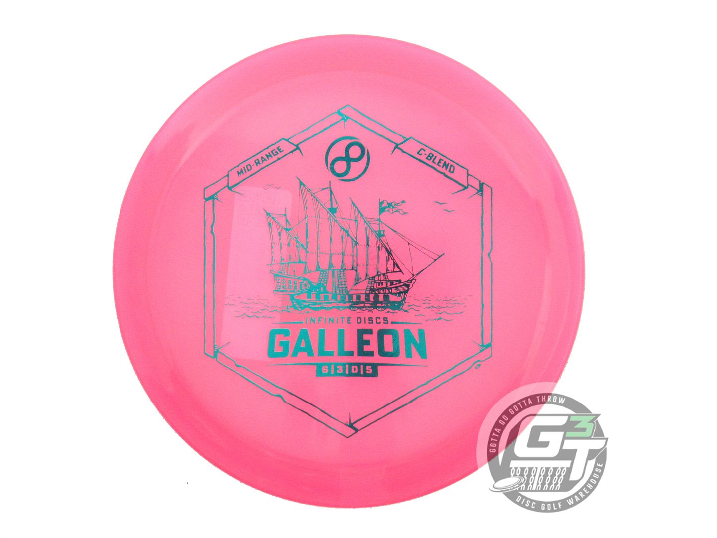 Infinite Discs C-Blend Galleon Midrange Golf Disc (Individually Listed)