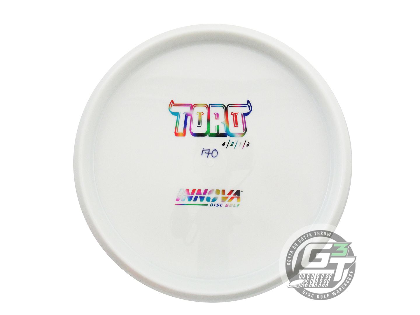 Innova White Bottom Stamp Star Toro Midrange Golf Disc (Individually Listed)