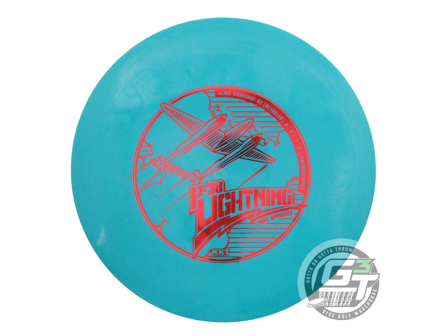 Lightning NXT P-38 #2 Hookshot [Retool] Fairway Driver Golf Disc (Individually Listed)